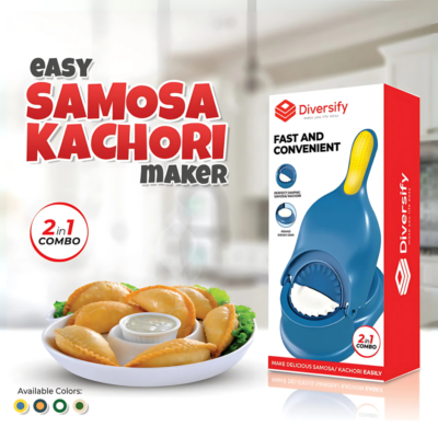 2-in-1 Samosa Kachori Maker – Dumpling Mould for Effortless Cooking!